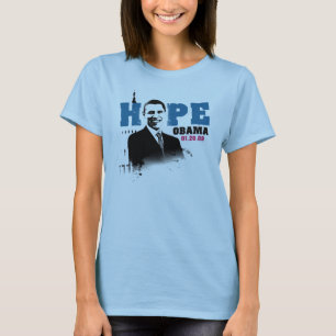 T-Shirt der Damen-Obama