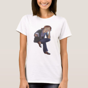 T - Shirt der Damen-Rosa Blackwell