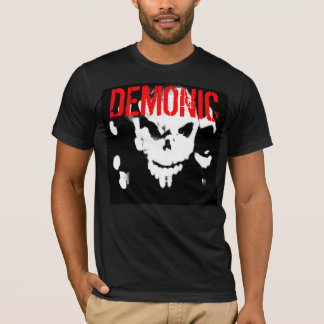 T-Shirt der Demonic das angepasste Männer -