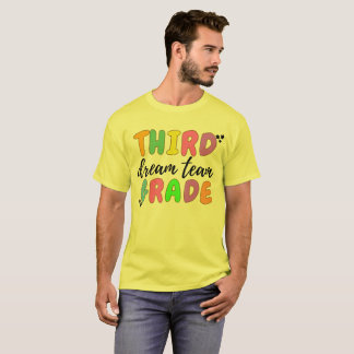 T - Shirt der dritten Klasse des Lehrers, Lehrerte