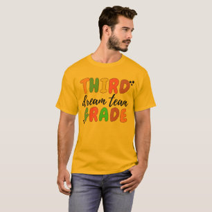 T - Shirt der dritten Klasse des Lehrers, Lehrerte