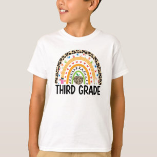 T - Shirt der dritten Klasse des Regenbogens