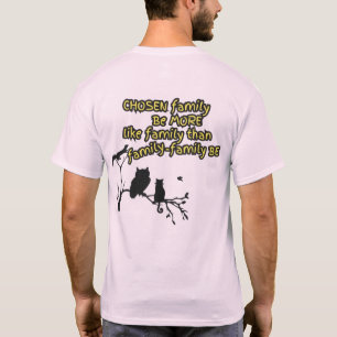 T - Shirt der Familie ausgewählt