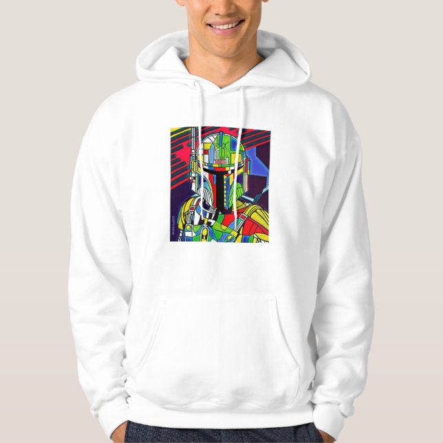 T - Shirt der farbenfrohen Vector Robot Illustrati (Vorderseite)