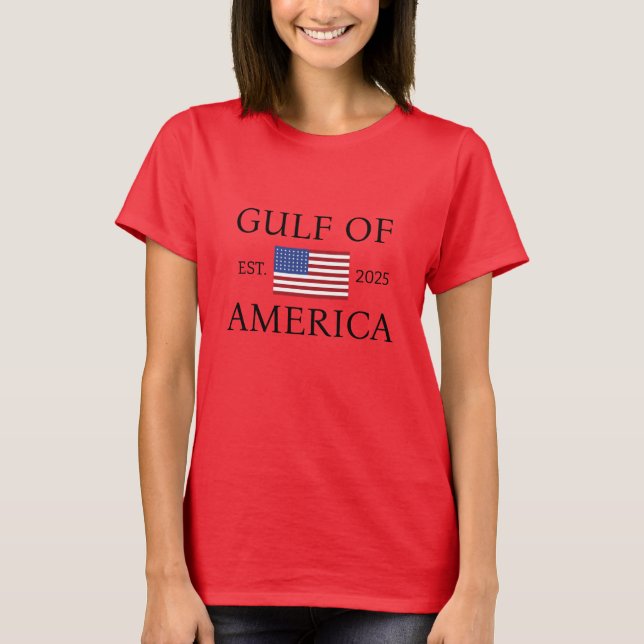 T - Shirt der Frauen im Golf von Amerika (Vorderseite)