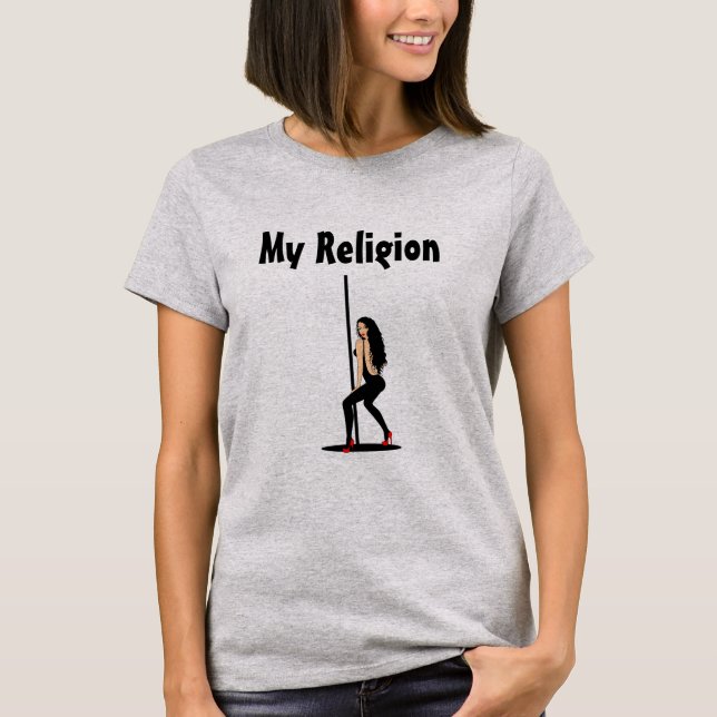 T - Shirt der Frauen | Meine Religion (Vorderseite)