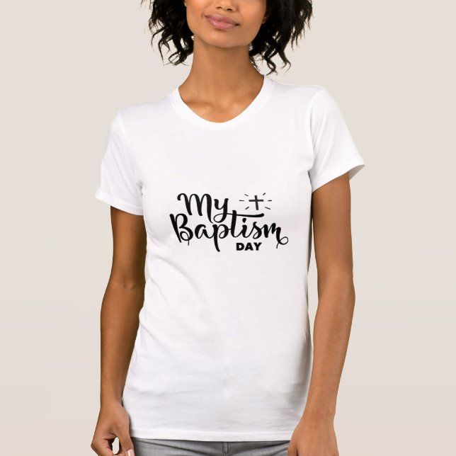 T - Shirt der Frauen Taufe (Vorderseite)