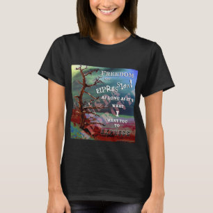 T-Shirt der freien Meinungsäußerung