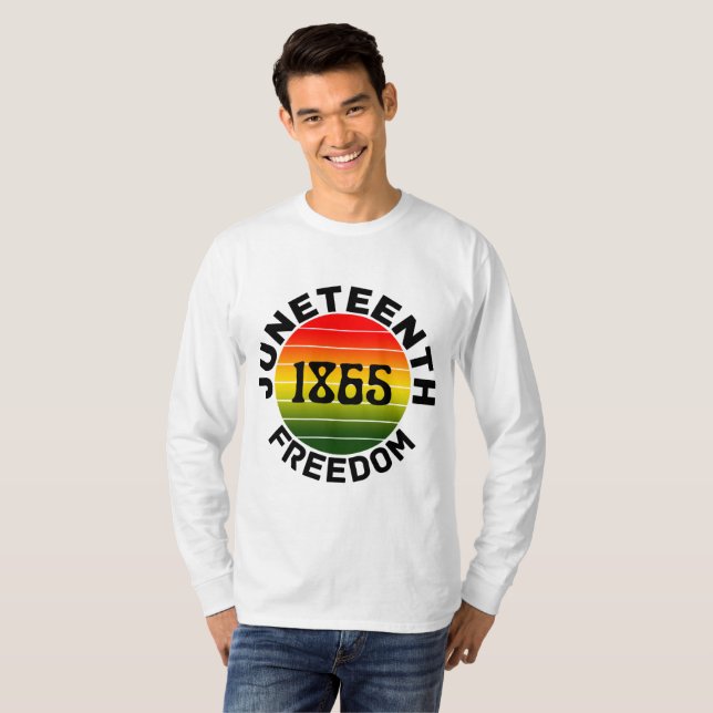 T - Shirt der Freiheit vom Juni 1865 (Vorne ganz)