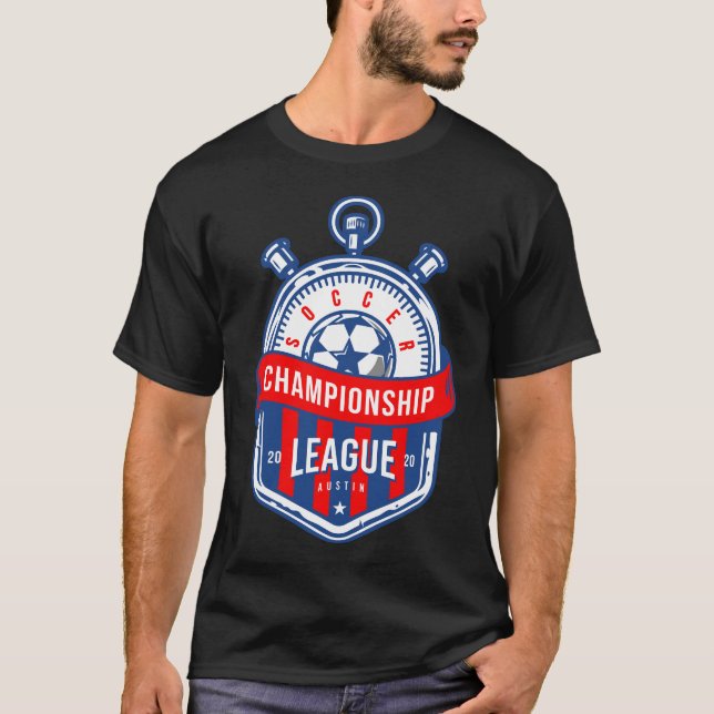 T - Shirt der Fußball-Meisterschaft (Vorderseite)