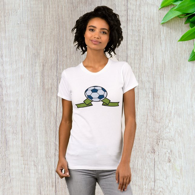 T - Shirt der Fußball- und Multifunktionsfrauen (Von Creator hochgeladen)