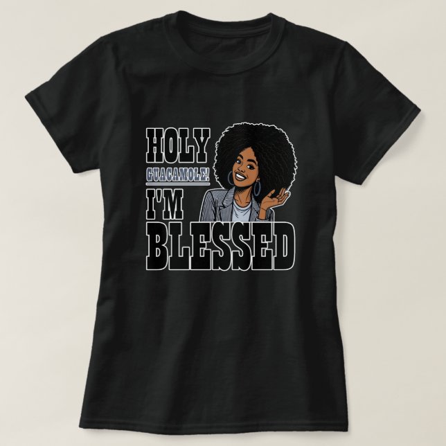 T - Shirt der gesegneten Frau (Design vorne)
