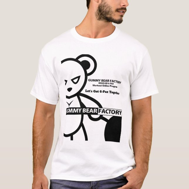 T - Shirt der Gummibärenfabrik (Vorderseite)