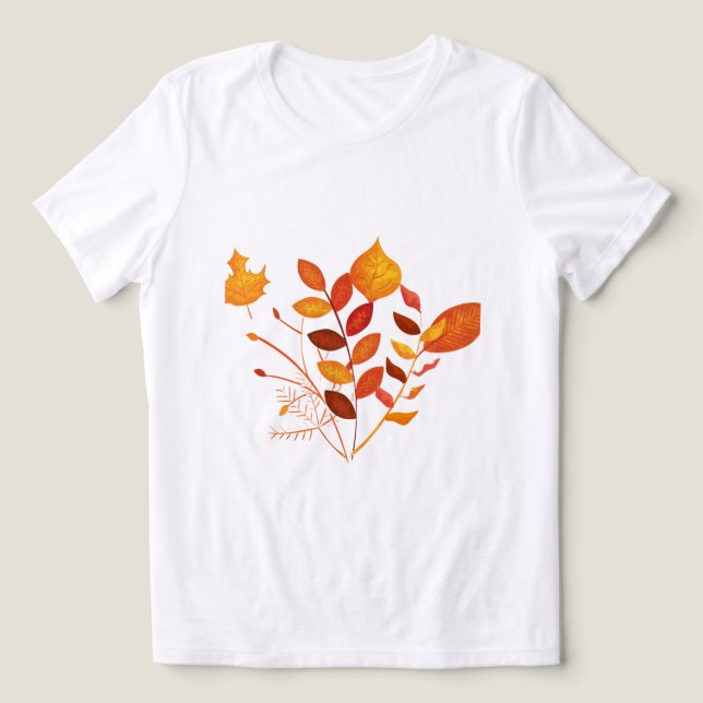 T - Shirt der Herbstsaison (Design Vorderseite)