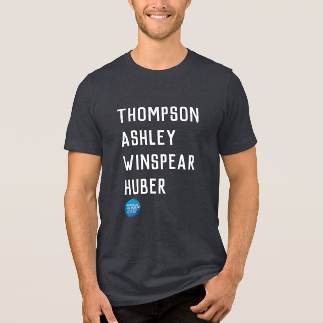 T - Shirt der historischen Geheimnisse (Vorderseite)