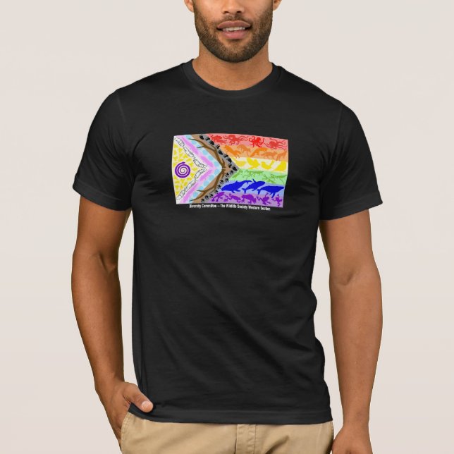 T-Shirt der Jahrestagung 2023 Diversity des Aussch (Vorderseite)