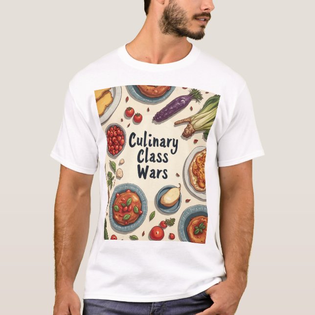 T - Shirt der kulinarischen Klasse (Vorderseite)