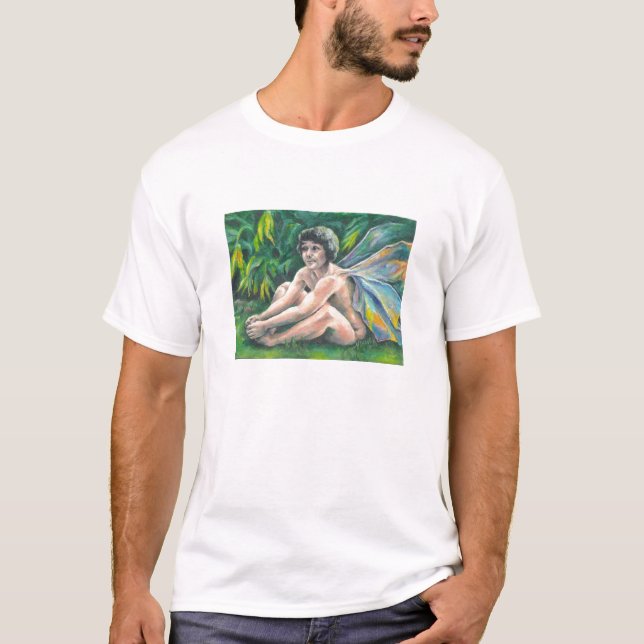 T - Shirt der Kunst-Fee 4 (Vorderseite)