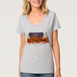 T-Shirt der letzten Band-das stehende Frauen