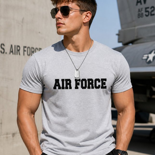 T - Shirt der Luftwaffe (Simple Minimal Air Force T-Shirt)