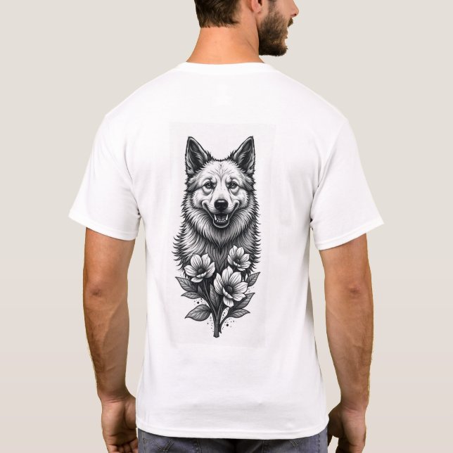 T - Shirt der Männer (Rückseite)