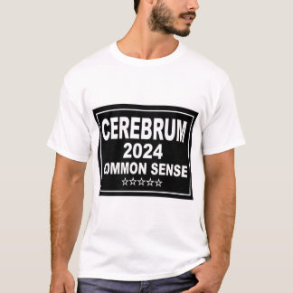 T - Shirt der Männer Cerebrum 2024 Gesunder Mensch