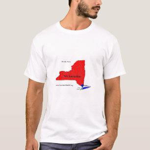 T - Shirt der Männer der Verteilungs-NYS
