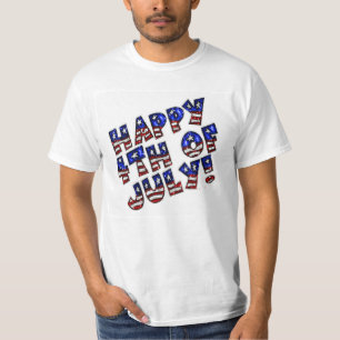 T - Shirt der Männer/Glückwunsch 4. Juli