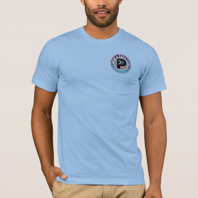 T - Shirt der Männerpraxis - keine Zitate (Vorderseite)