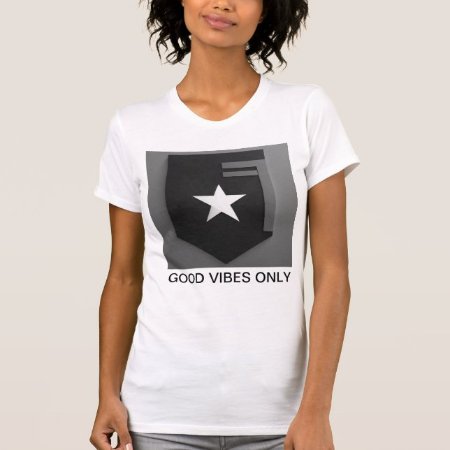 T - Shirt der Minimalistischen allgemeinen Frauenz (Vorderseite)