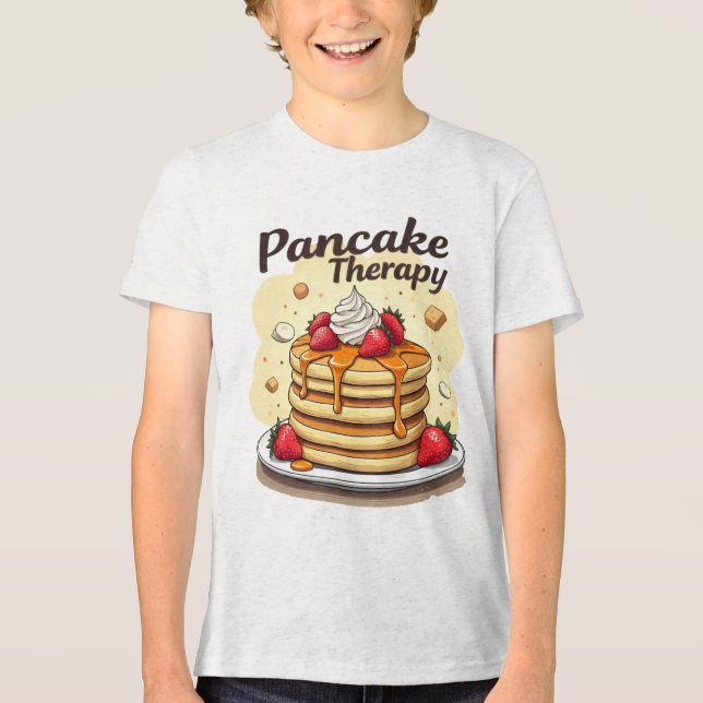 T - Shirt der Pancake Therapy Kid (Vorderseite)