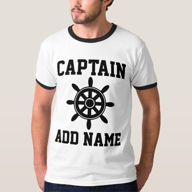 T - Shirt DER personalisierten BOOTKAPAZITÄT (Vorderseite)