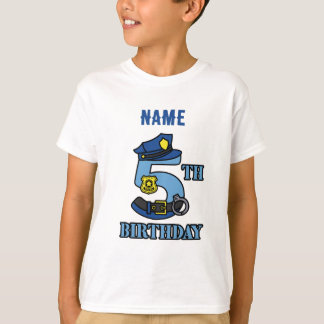 T - Shirt der Polizei 5.