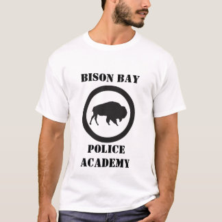 T-Shirt der Polizeiakademie von Bison Bay