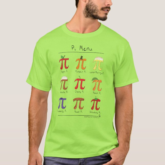 T - Shirt der PU-Menü-der niedliche (Vorderseite)