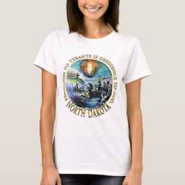 T - Shirt der Rebellion von North Dakota