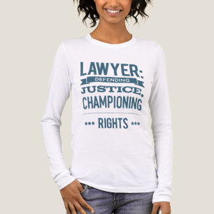 T - Shirt der Rechtsanwälte - Verteidigung von Ger