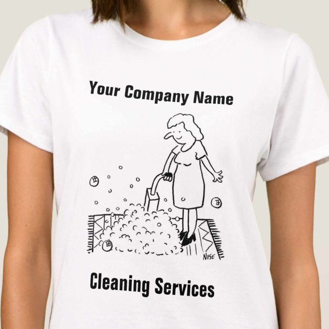 T - Shirt der Reinigungsdienste (Von Creator hochgeladen)