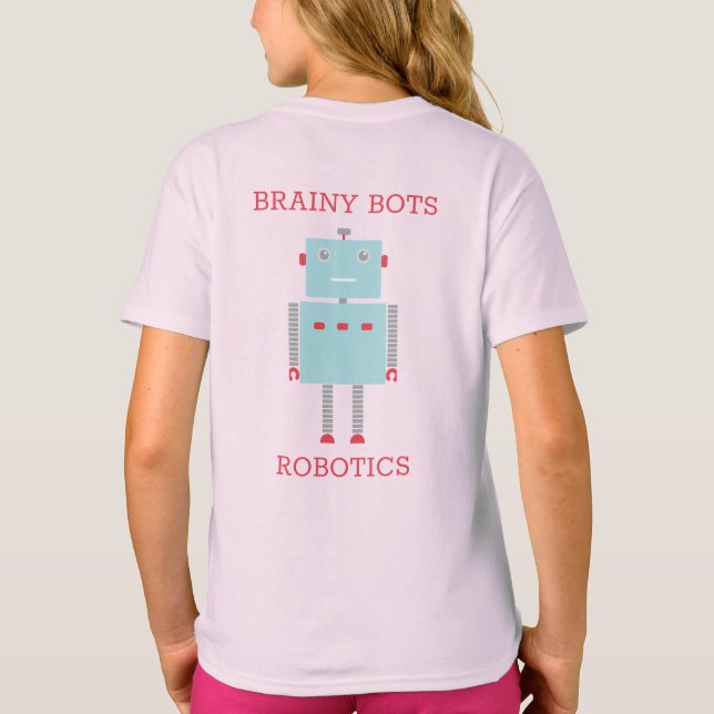 T - Shirt der Robotics Team Turnier Meisterschaft (Rückseite)