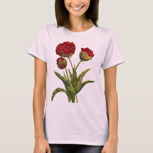 T - Shirt der roten Blume