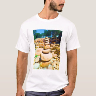 T - Shirt der ruhigen Balancing Rocks