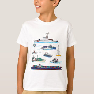 T - Shirt der Schiffsabbildungen