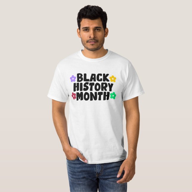 T - Shirt der Schwarzen Geschichte (Vorne ganz)