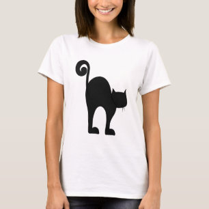 T - Shirt der schwarzen Katze