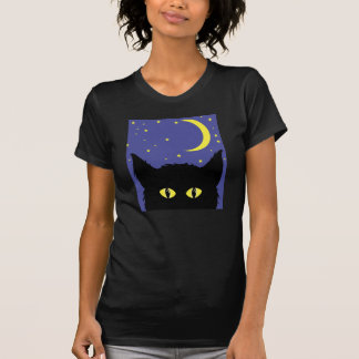 T - Shirt der schwarzen Katze