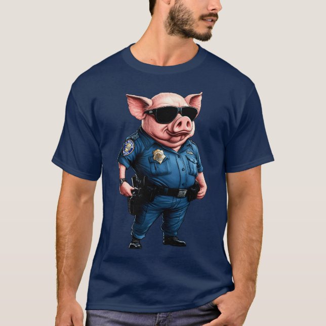 T - Shirt der Schweinepest (Vorderseite)