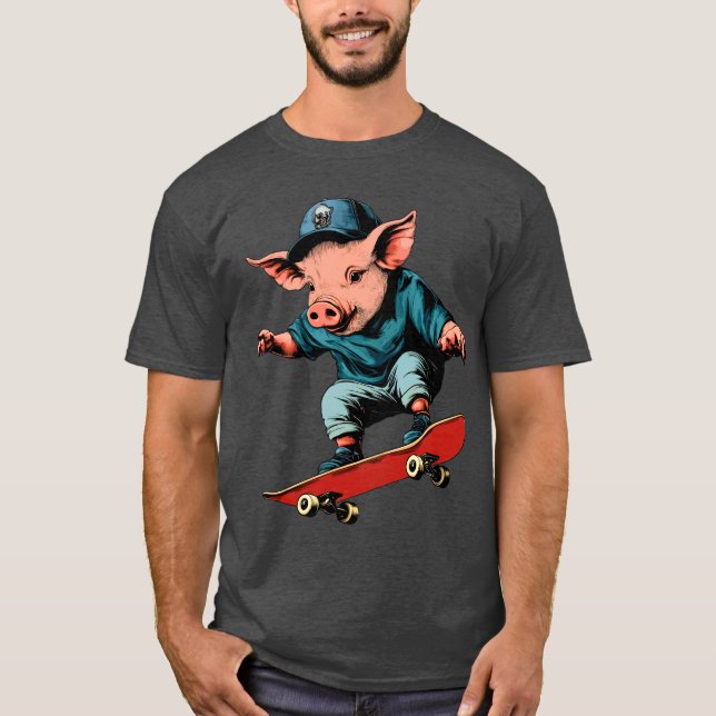 T - Shirt der Schweineschiffe (Vorderseite)