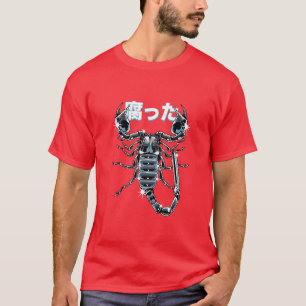 T-Shirt der Skorpion-Zeit Symbol der Festigkeit un