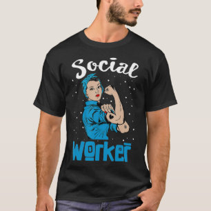 T-Shirt der Sozialarbeiter Rosie, Feministin der R