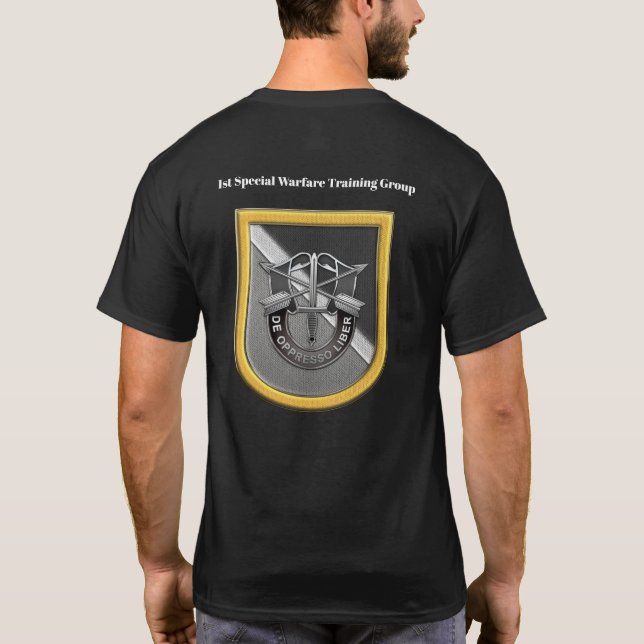 T - Shirt der Special Warfare Training Group (Rückseite)